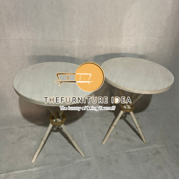 Round bamboo table - Image 2