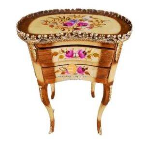 Rosy Glow Kidney Table