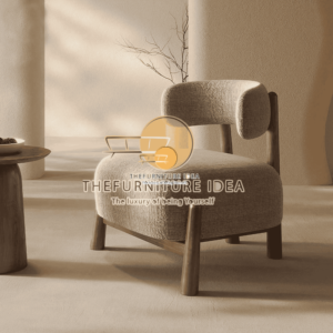 Solid Wood Leg Sofa Chair Nordic Lazy Single Chairs