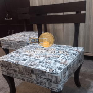 Solid wood made 2 chair