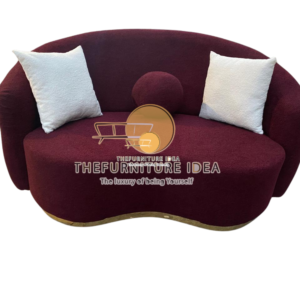 VELVET CURVE LOVESEAT sofa chair