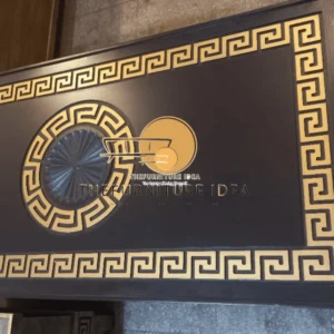 Versace design rectangle full size center table