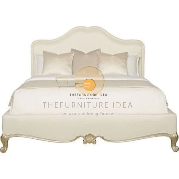 Victorian feet upholstery bed - Image 4