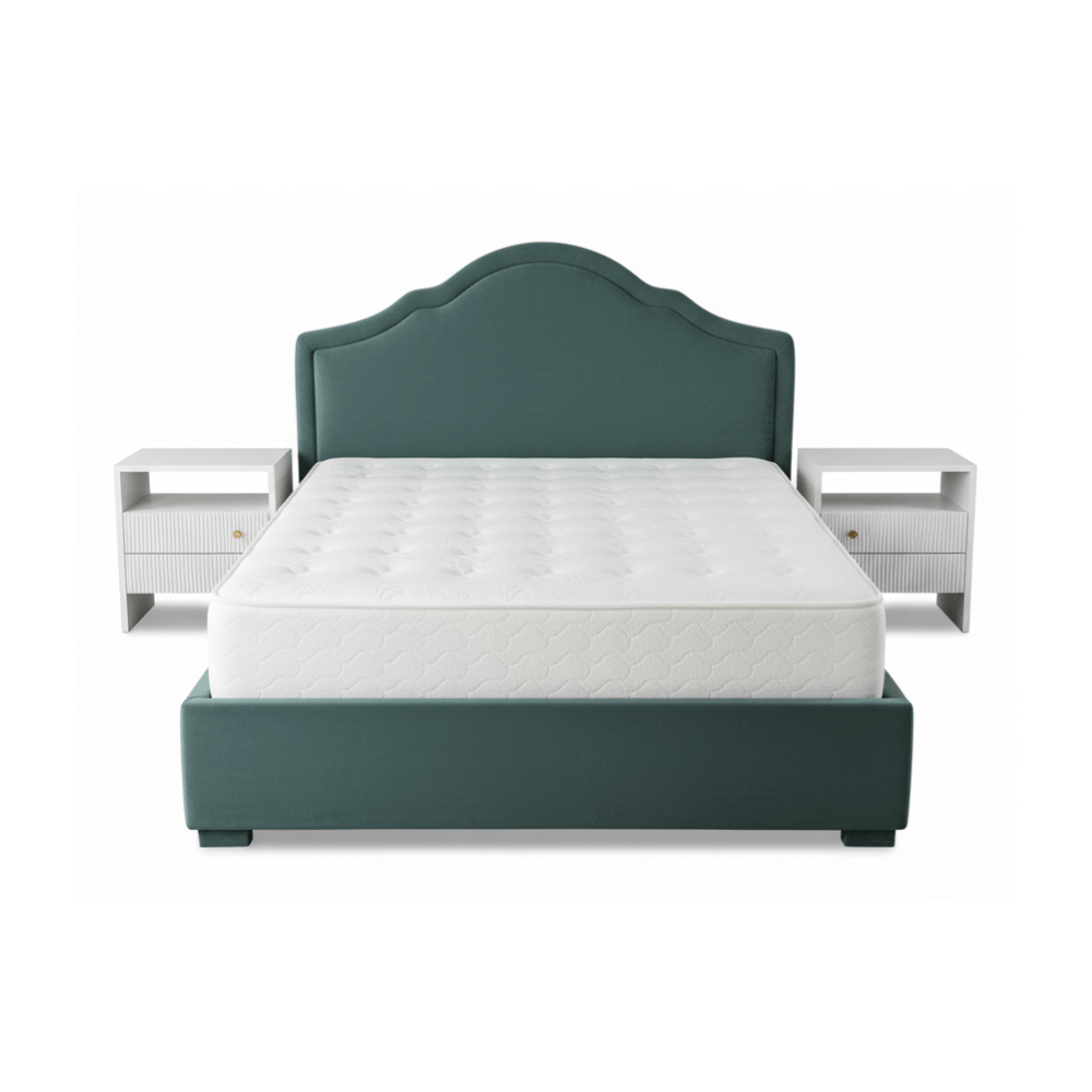 Elegant Velvet Upholstered Bed Frame – Modern Luxury Comfort