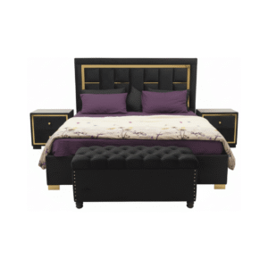 Design Brass King Size Bed Set – Luxury Bedroom Elegance